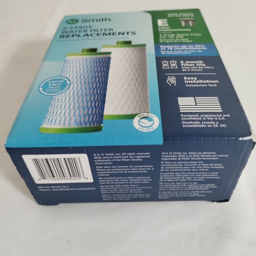 AO Smith Claryum Filter Replacement - 2 Stage - AO-US-200-R Brand New - Picture 3 of 3