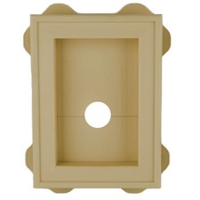 Mid-America Dark Almond 012 Split Block Mount (USE COLOR CODE TO MATCH NOT PIC)