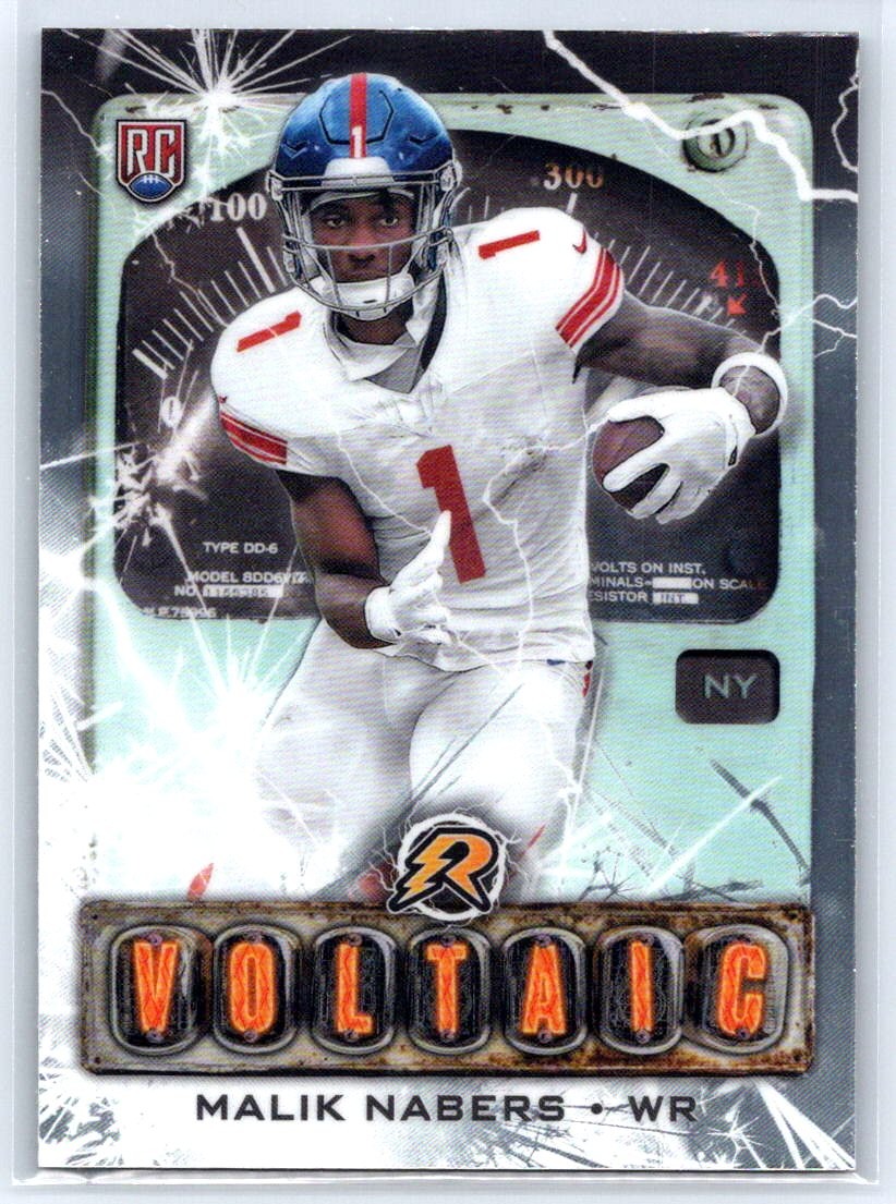 2024 Topps Resurgence #V-6 Malik Nabers Voltaic