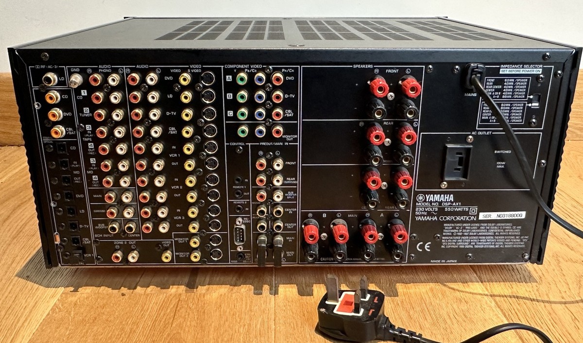 Yamaha DSP-AX1 Receiver AV Amplifier | eBay Yamaha DSP-AX1 Receiver AV Amplifier | eBay