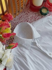 Prada White Dress Shirt Cotton Made in Italy Size 41