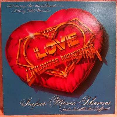Love Unlimited Orchestra Super Movie Themes vinyl lp 1979 T-582