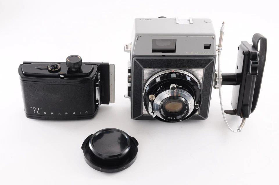 **Exc+5** Cámara fotográfica de formato medio Mamiya Press 6x9 + Sekor 90 mm f/3,5 de JP Foto 3 de 4