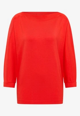 Cecil Batwing Shirt mit Tape in der Farbe Pumpkin Orange - Bild 1 von 4