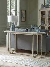 Bari Modern Console Table - Light Wood