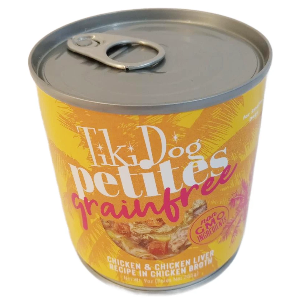 Tiki Dog Petites Dog Food Chicken And Chicken Liver Recipe For Small Dogs 9 Oz - Image 3 of 4