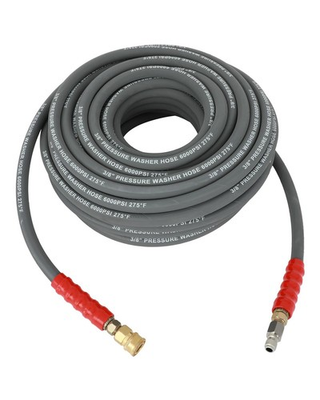 #ad OCPTY Hot Water Pressure Washer Hose 3 8quot; x 100ft 6000 psi Non Marking 2 Brai... $207.01