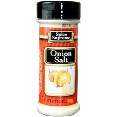 Spice Supreme onion salt, 5.25-oz. plastic shaker 5.25 Ounce (Pack of 1) 