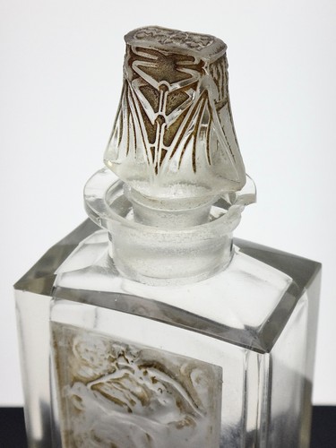 René LALIQUE ( 1860-1945 ) Falcon à Parfum " L'Effleurt " de COTY modèle de 1914 - Picture 8 of 21