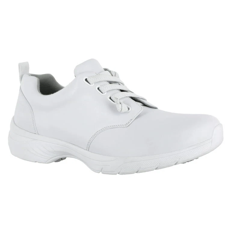 Sapato Oxford de Trabalho Feminino Easy Works by Easy Street Peyton Resistente ao Deslizamento Tamanho 8 - Imagem 2 de 4