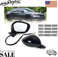 Right Passenger Side Mirror Fits 2022-2025 HONDA CIVIC Sedan/Hatchback with Powe