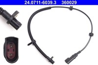 Sensor Raddrehzahl Hinten Links Ate 240711 60393 FÜR Ford Raddrehzahlsensor
