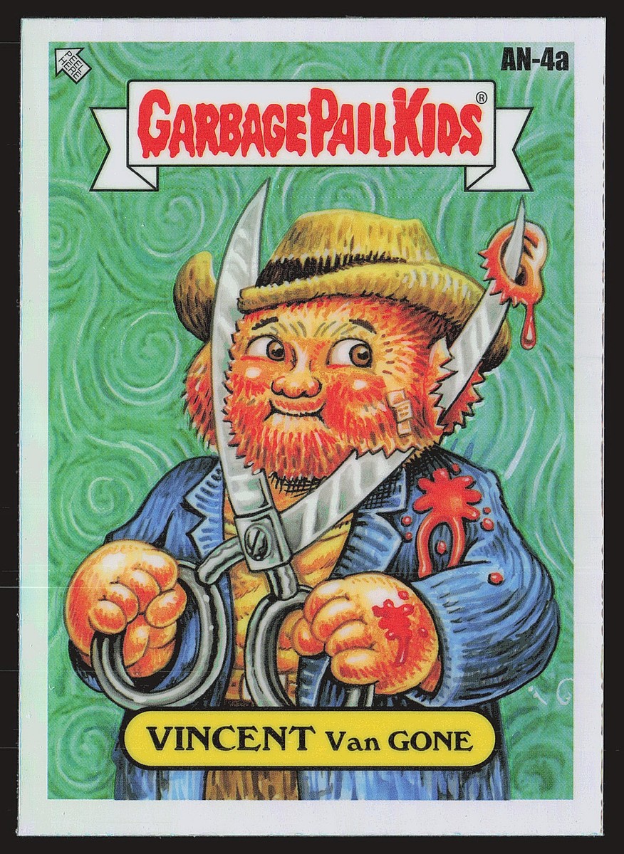 2024 Topps Chrome Garbage Pail Kids #AN-4a Vincent Van Gone