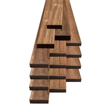 15 Pcs, Indian Walnut Cutting Board Blank 3/4x 2 Woodturning- Free US Shipping