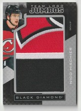 2021-22 BLACK DIAMOND ROOKIE TEAM LOGO JUMBO PUZZLE PATCH NICO HISCHIER NEW