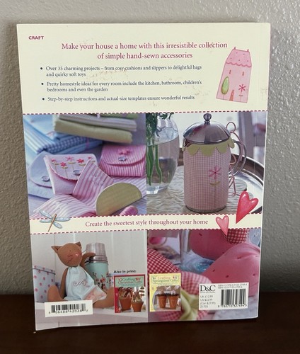 Sew Pretty Homestyle Paperback 35 Craft Projects Like New Condition - Picture 2 of 9