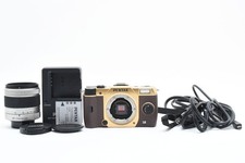  315 shots PENTAX Q10 12.4MP Digital Camera Gold  Brown Rare Color 02 Lens Kit