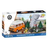 Cobi Klemmbaustein-Set Vw T3 Camper Van, 232 Teile, 24638