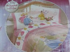 DISNEY PRINCESS JEWELED FANTASY TWIN SHEET BEDDING SET