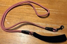 HURTTA Weekend Warrior Rope Dog Lead in Orange. 1.20cm long. Reflective. USED