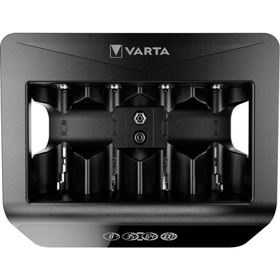 Varta LCD Universal Charger+ Rundzellen-Ladegerät NiMH Micro (AAA), Mignon (AA),