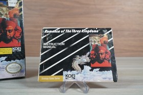 Romance of the Three Kingdoms for NES Nintendo Complete Box CIB Great Shape