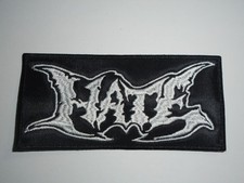 HATE DEATH METAL EMBROIDERED PATCH