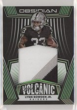 2020 Obsidian Volcanic Material Electric Etch Green /50 Lynn Bowden Jr 1b8