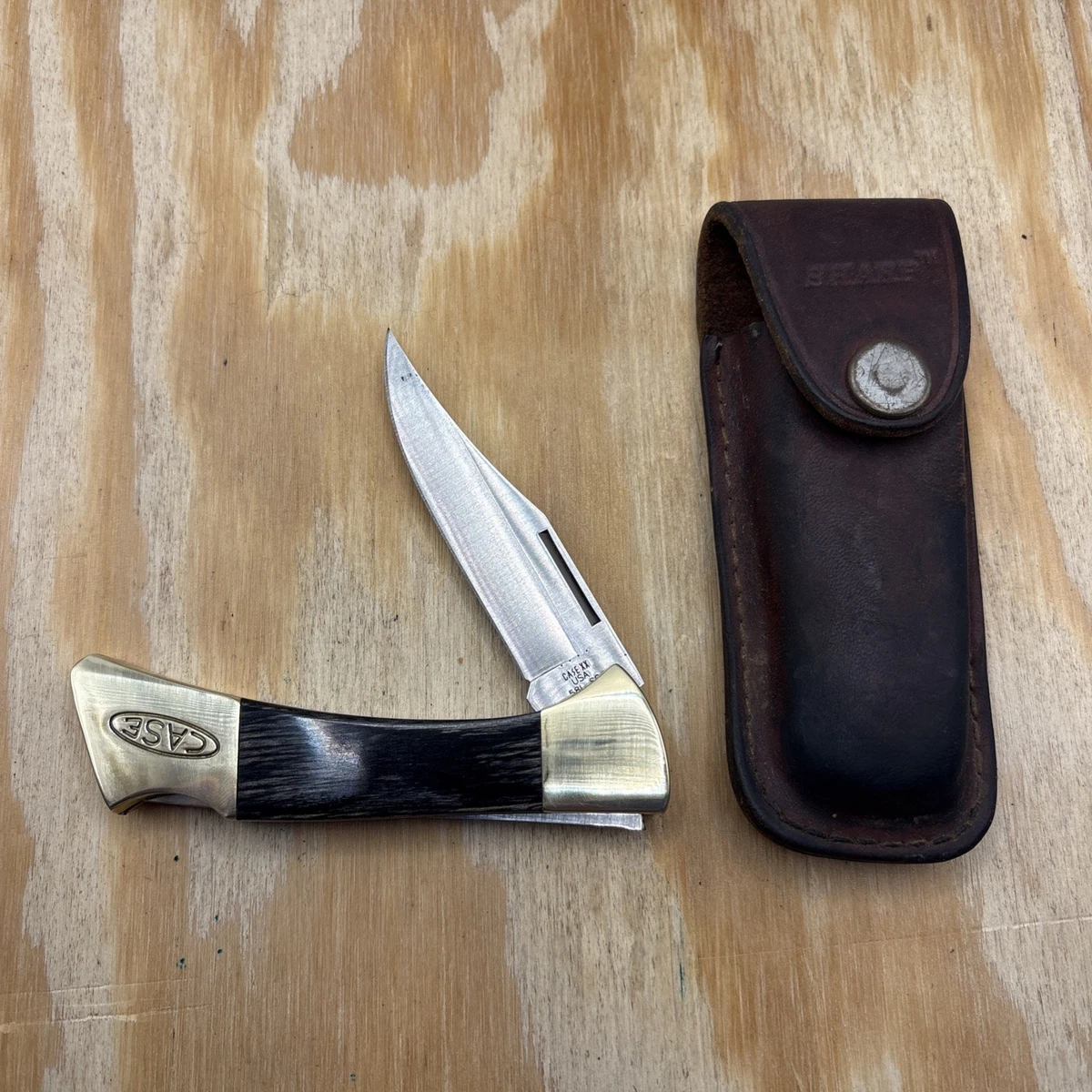 Case Plastic Handle Collectible Vintage Folding Knives 1 Blades