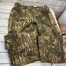 Vintage 90s Duxbak Realtree Quilt Lined Camo Pants Jeans Men's 32x28 Made In USA