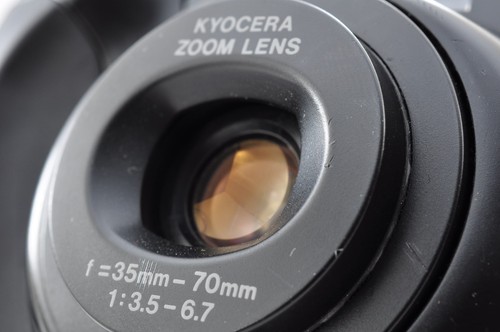 Kyocera Zoomtec 70 analoge Kompaktkamera 35 mm Blitz funktioniert nicht aus Japan - Bild 9 von 16
