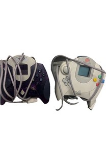 Sega Dreamcast Console 2 Controllers 5 Games Soul Caliber Crazy Taxi