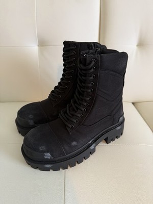 Balenciaga Strike Boots Black Size 37￼