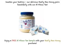 Really Raw Honey 5lb Jar - NEW FRESH BATCH FREE SHIPPING