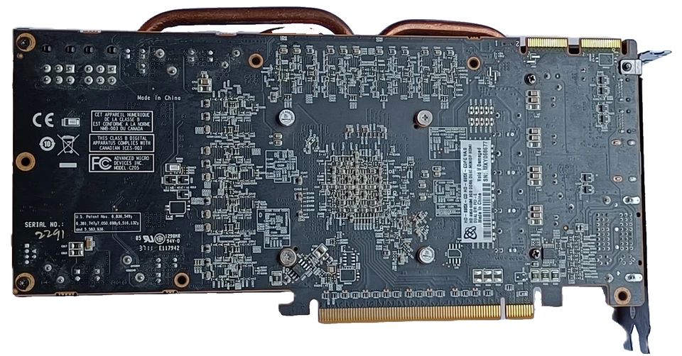 SCHEDA GRAFICA XFX RADEON HD 6950 2GB DDR5 256 BIT-1 X HDMI, 2 X DVI, 2X MINI DP - Immagine 3 di 4