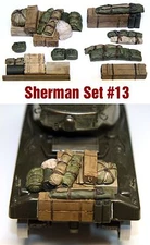 1/35 Scale Sherman Engine Deck Set #13 Value Gear Details - Resin Stowage