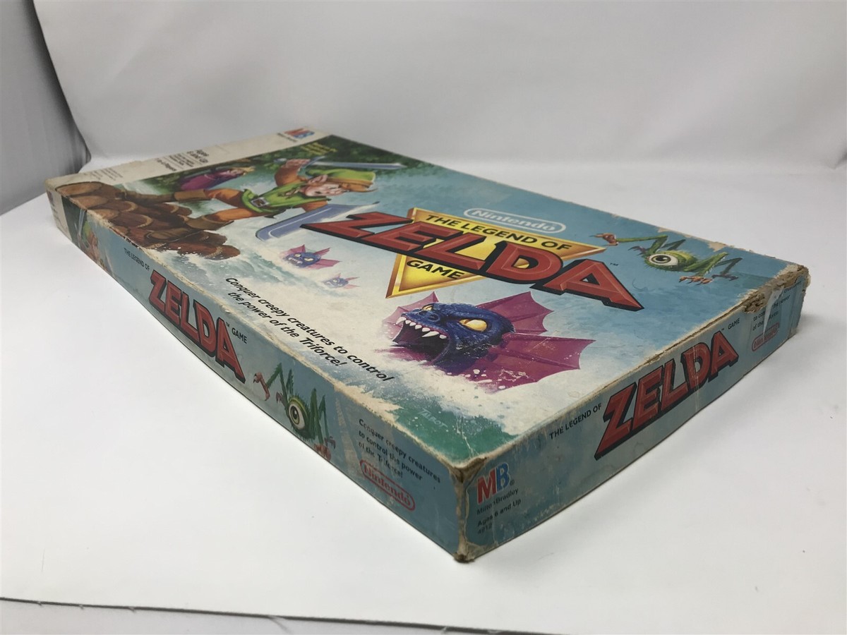 廃盤　新品未使用　88d game 4u5 Vintage 1988 Nintendo The Legend Of Zelda Board Game Milton