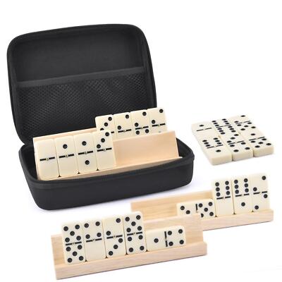 Domino Set Classic Tiles Spiel Spaß Lernspielzeug Reisespielzeug Profi Brett