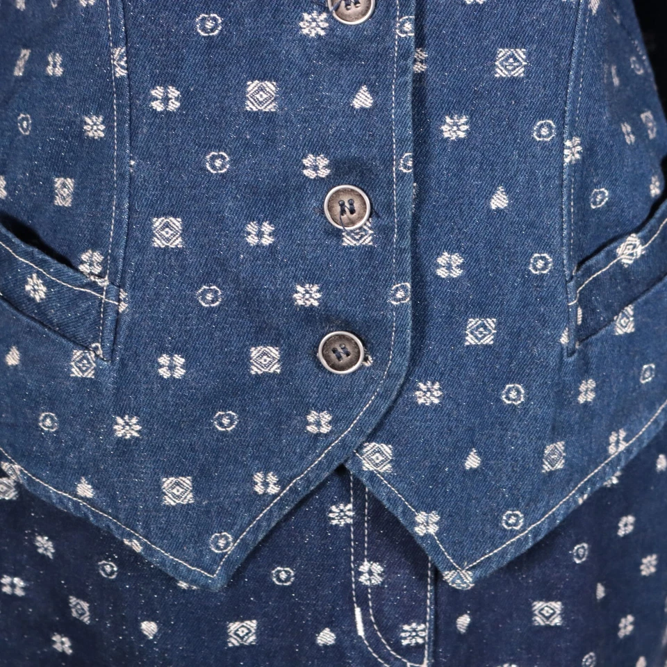 Vintage Mila Schön Jeans Taille 42 - Années 1990 Italie - Photo 4/4