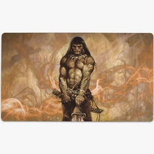 Inked Gaming Frazetta's The Barbarian Playmat