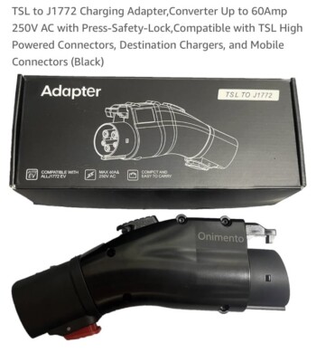 Tesla charging adapter￼