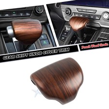 Interior Sporty Center Console Cover Trim Peach Wood Grain For Honda Crv 2017-22