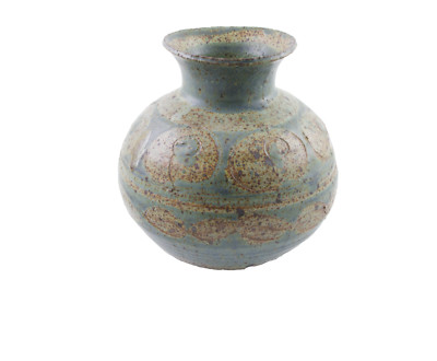Vintage Mary Bowron (1933-2017) Studio Art Pottery Vase-Maryland Artist