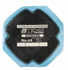 REMA BIAS PN4 PATCH 5-3/4" 2 PLY BIAS PATCH 10/BOX