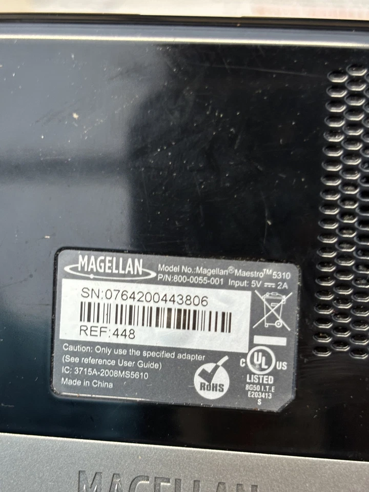 Magellan Maestro 5310 5-Inch Portable GPS Navigator Used - Image 2 of 4