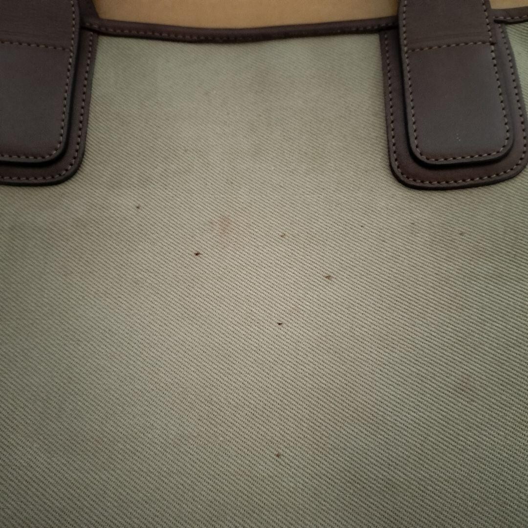 GHURKA No.71 Leather Tote Bag Brown MH Stamp Classic Vintage