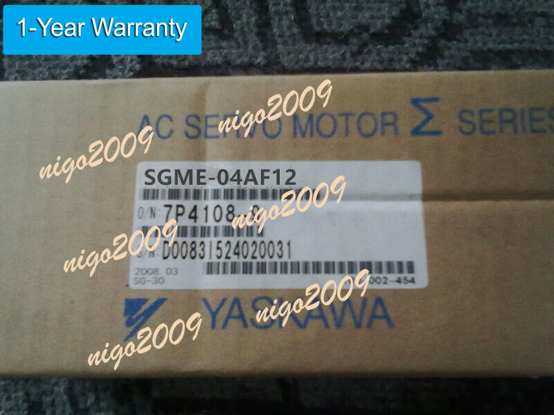 1PC YASKAWA AC SERVO MOTOR SGME-04AF12 NEW ORIGINAL FREE EXPEDITED