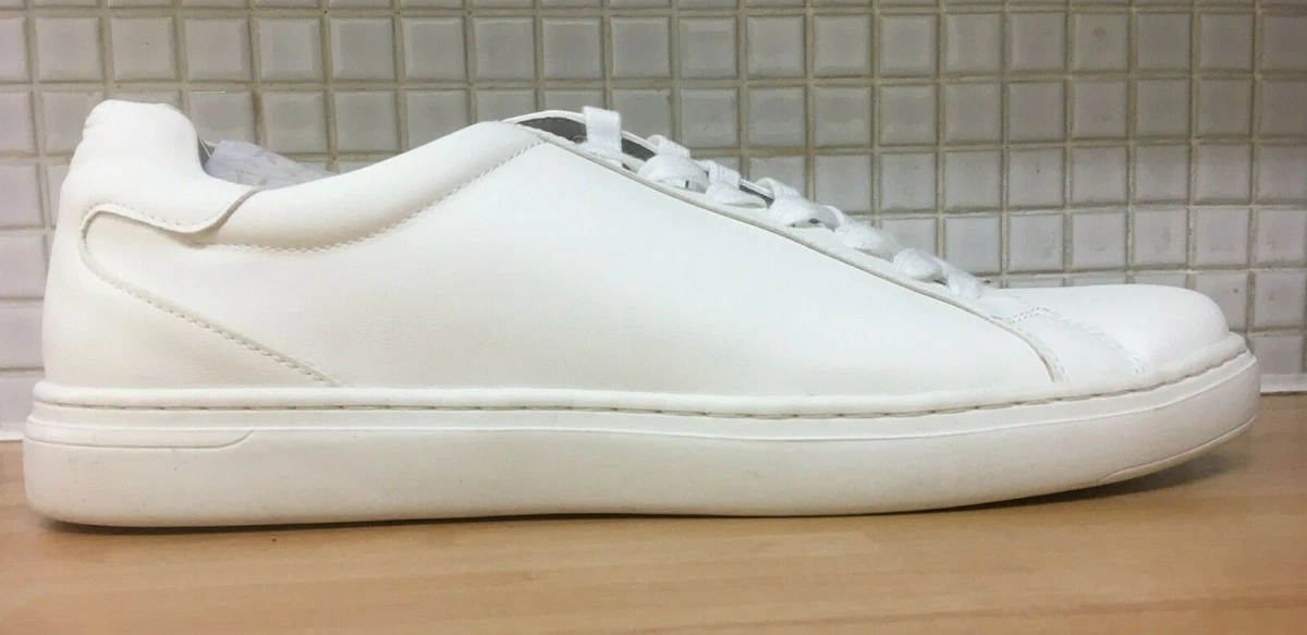 Mens white chunky store sole trainers