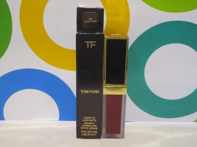 TOM FORD ~ LIQUID LIP LUXE MATTE ~ # 126 ILLICIT KISS ~ .2 OZ