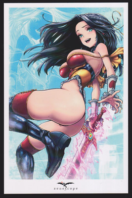 Grimm Fairy Tales Cosplay Mini Art Print Zenescope Entertainment 7'' X 11''
